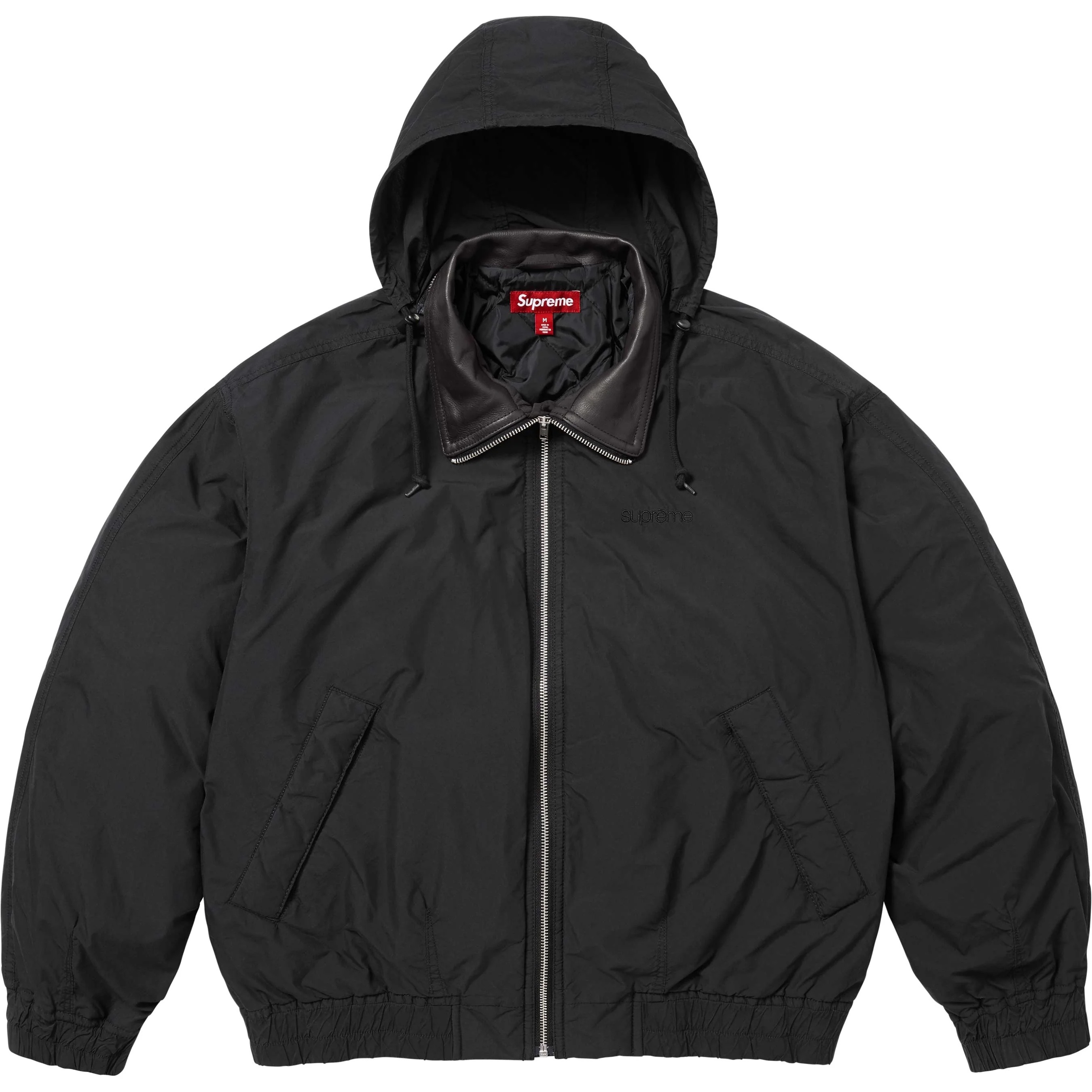 Leather Collar Utility Jacket view 11